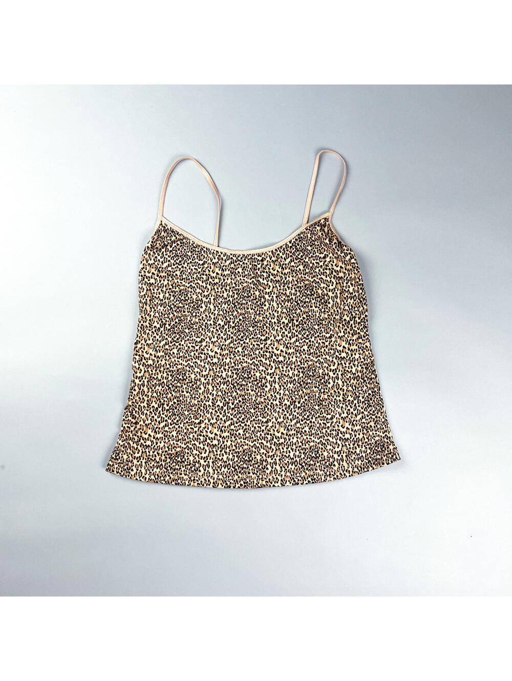 Y2K Leopard Print Tank Top